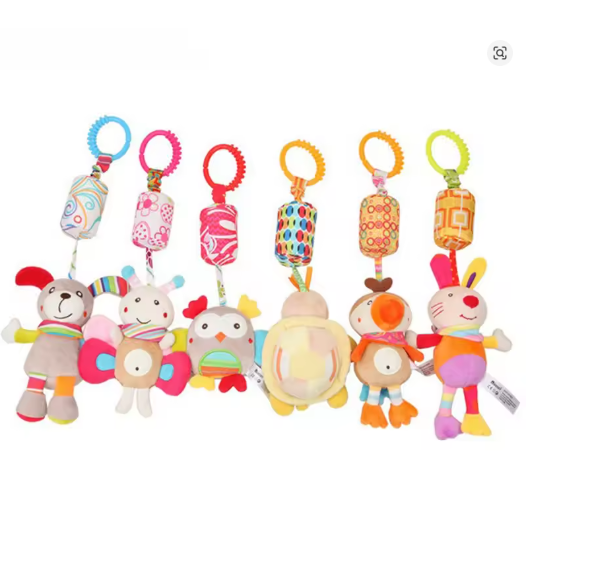 Baby Sensory Hanging Rattles Soft Learning Toy