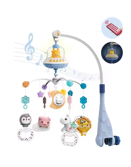 Musical Baby Crib Mobile with Lights Music Projection